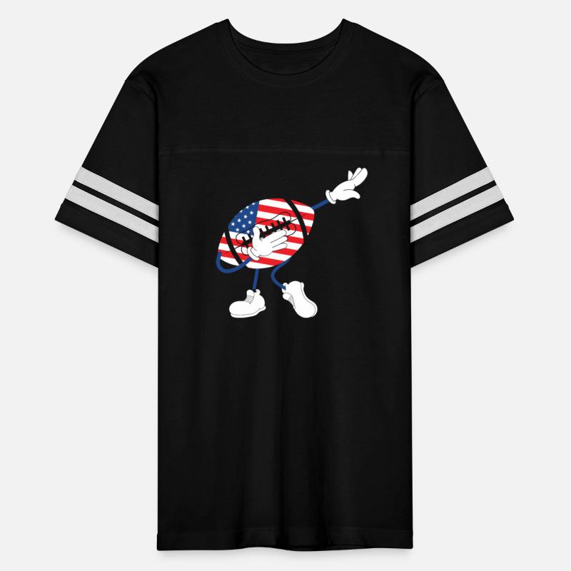 America USA Flag 4th Of July American Football