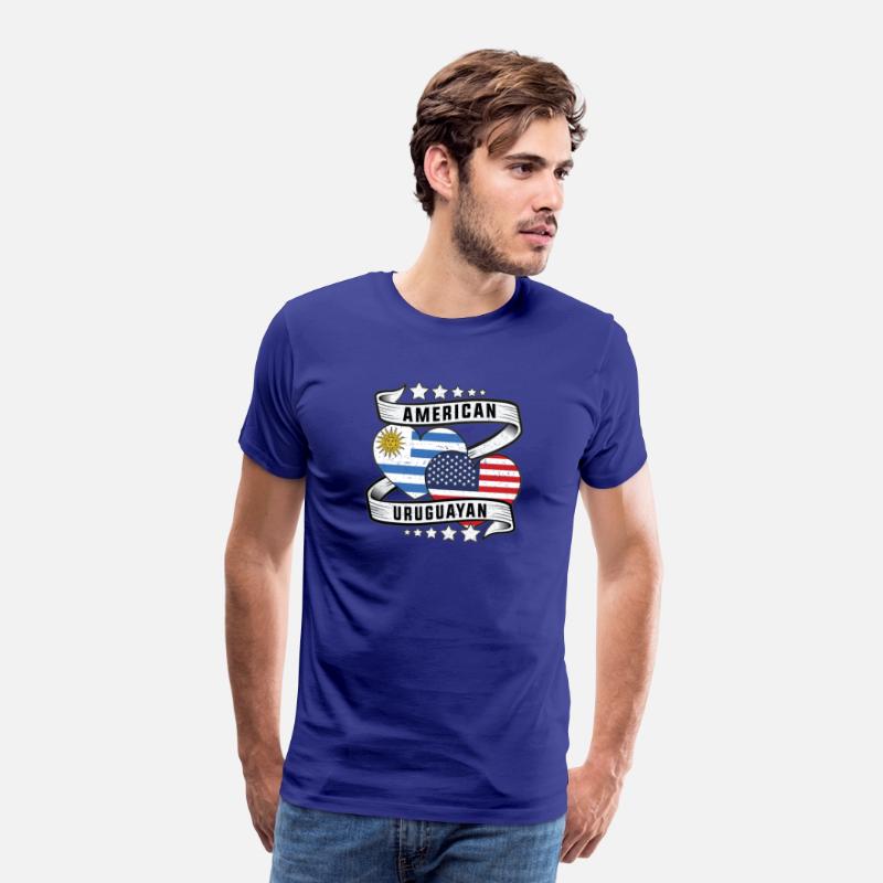 American and Uruguayan shirt