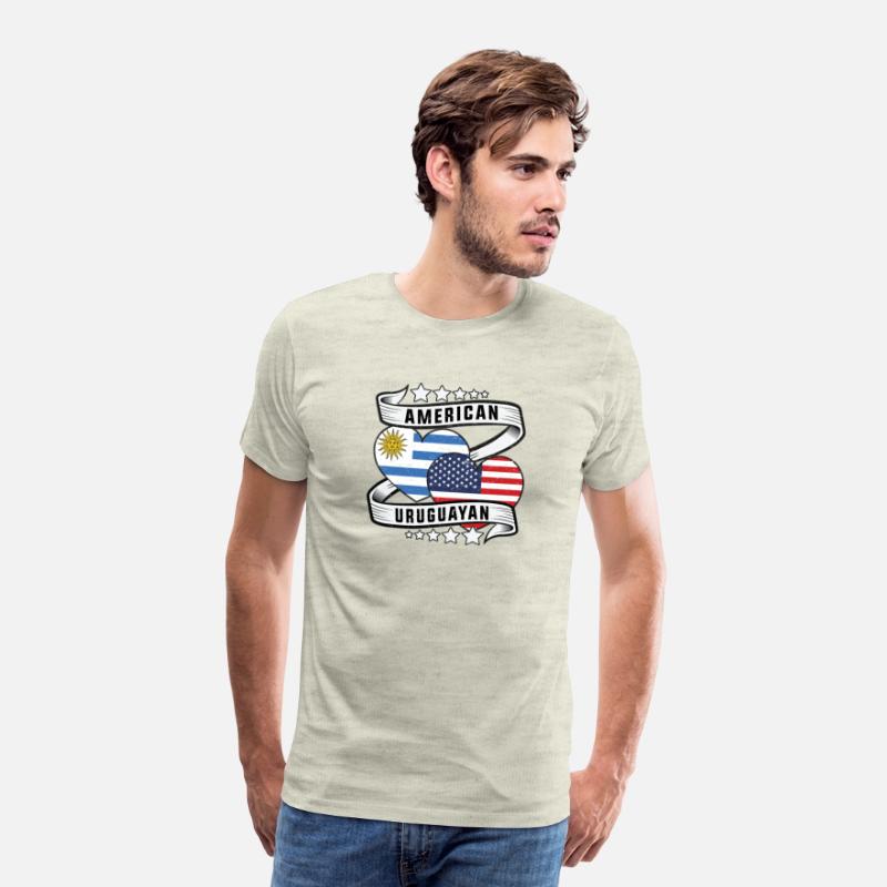 American and Uruguayan shirt