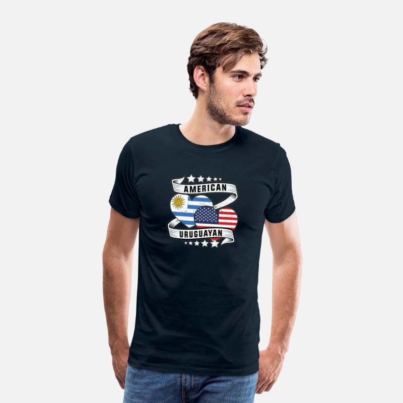 American and Uruguayan shirt
