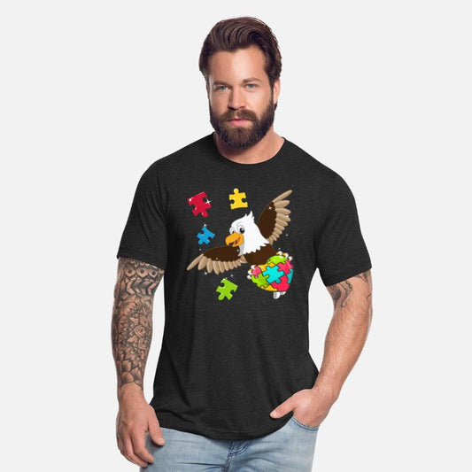 American Bald Eagle Autism Awareness