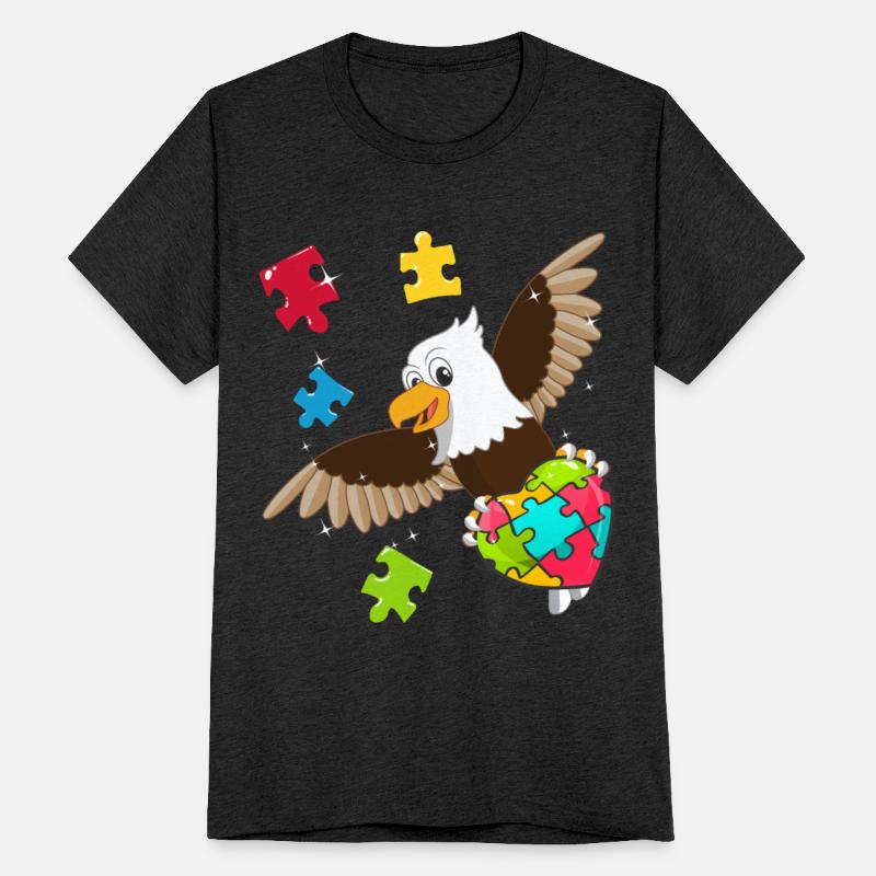 American Bald Eagle Autism Awareness