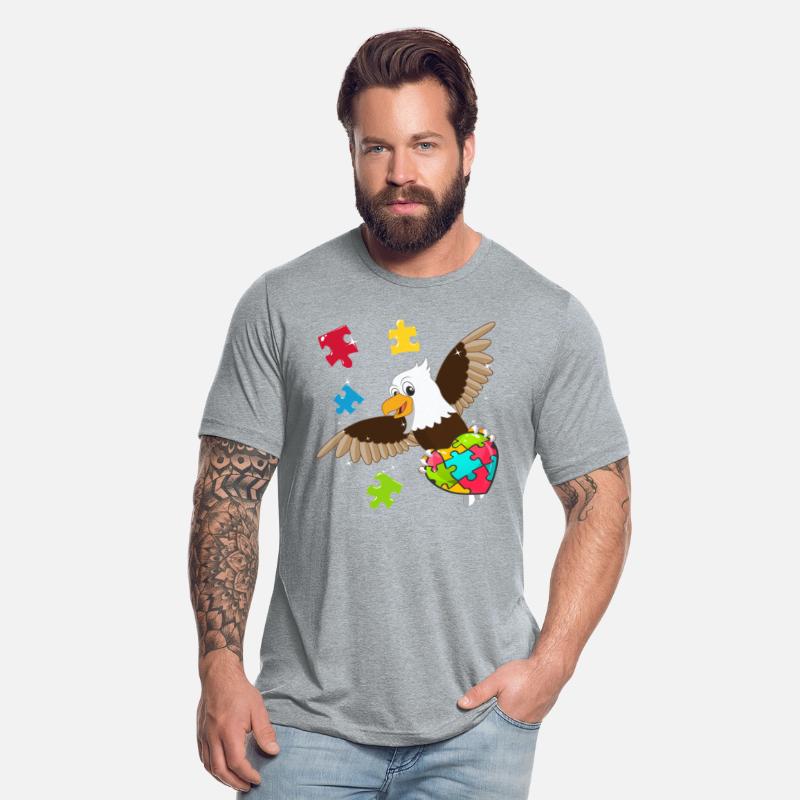 American Bald Eagle Autism Awareness