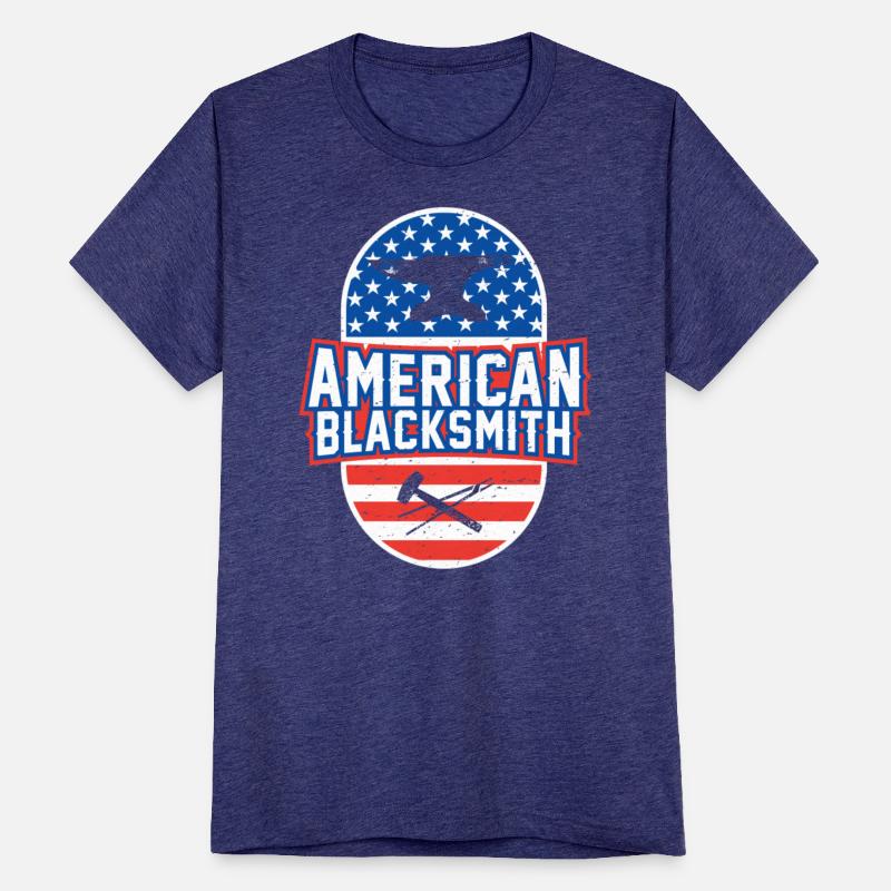 American Blacksmith Flag United States Patriotic