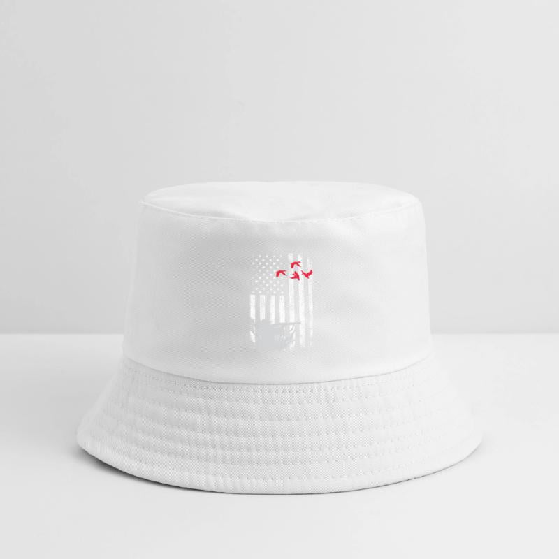 American Flag Patriotic Duck Hunting Waterfowl