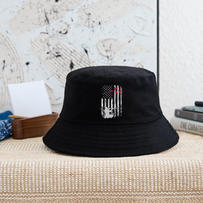 American Flag Patriotic Duck Hunting Waterfowl