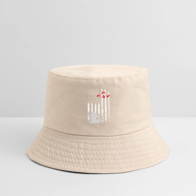 American Flag Patriotic Duck Hunting Waterfowl