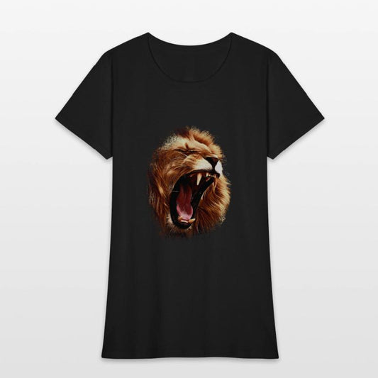 angry roaring lion | lions head