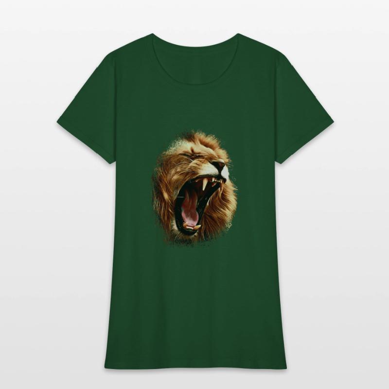 angry roaring lion | lions head