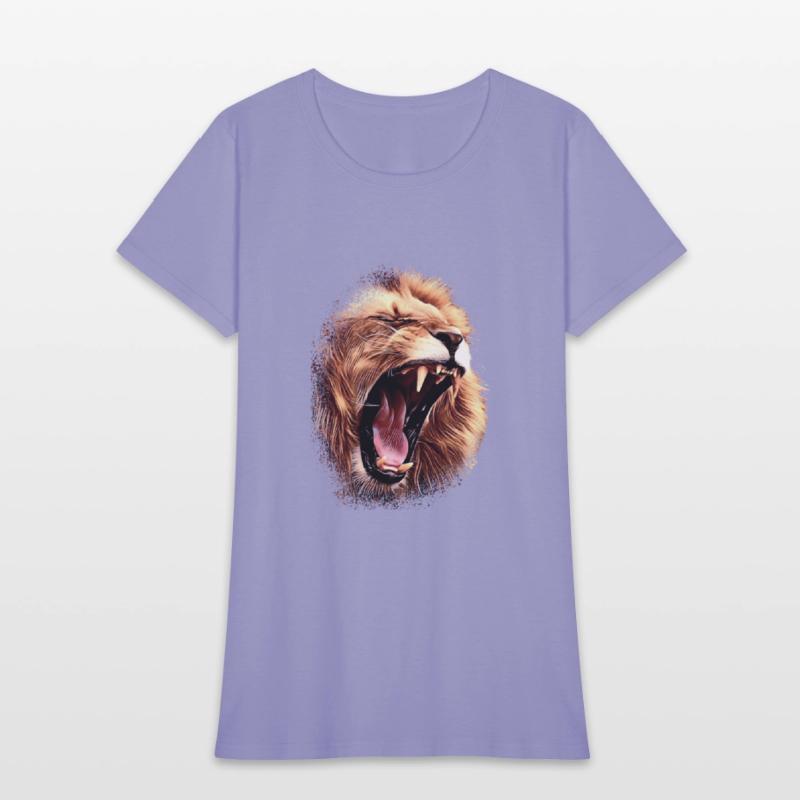 angry roaring lion | lions head