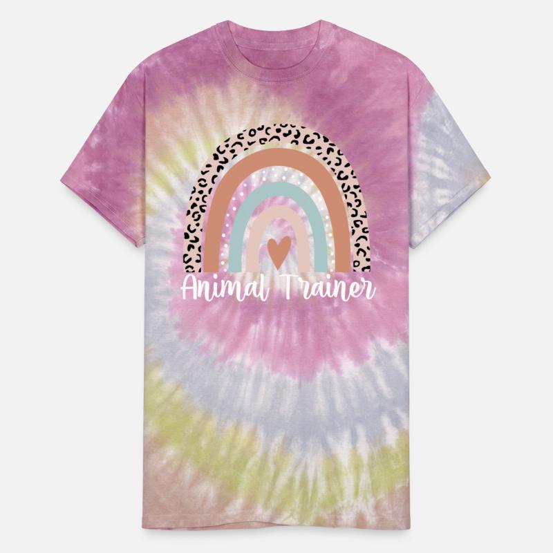 Animal Trainer Rainbow Leopard Funny Animal