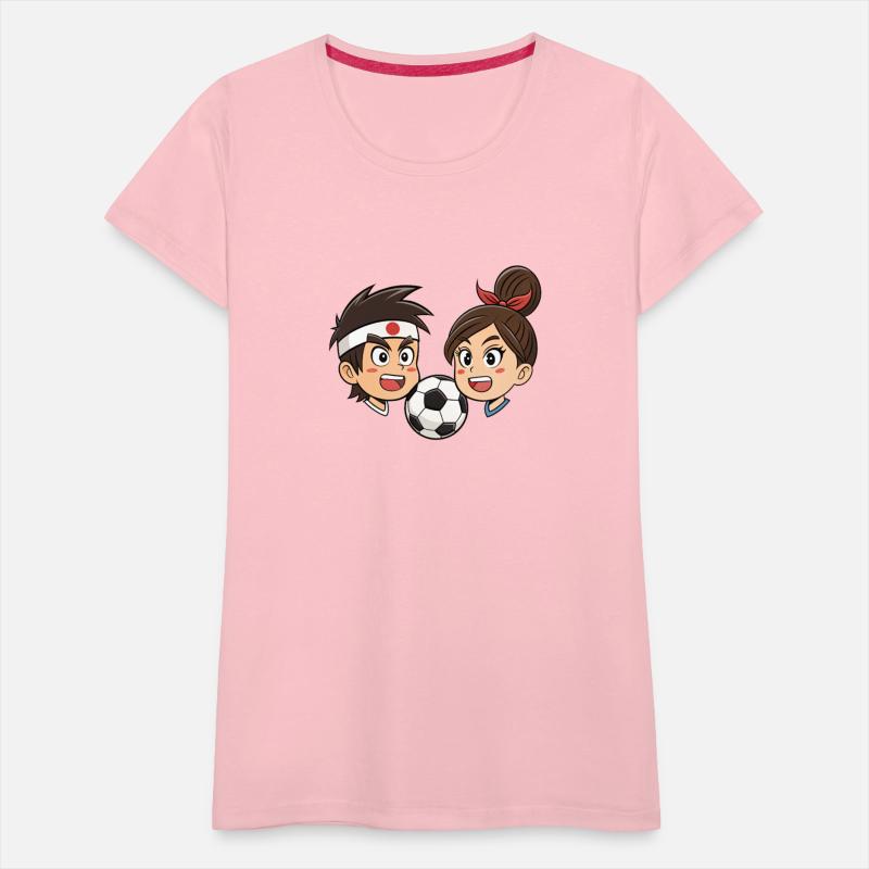 Anime Style Soccer Couple