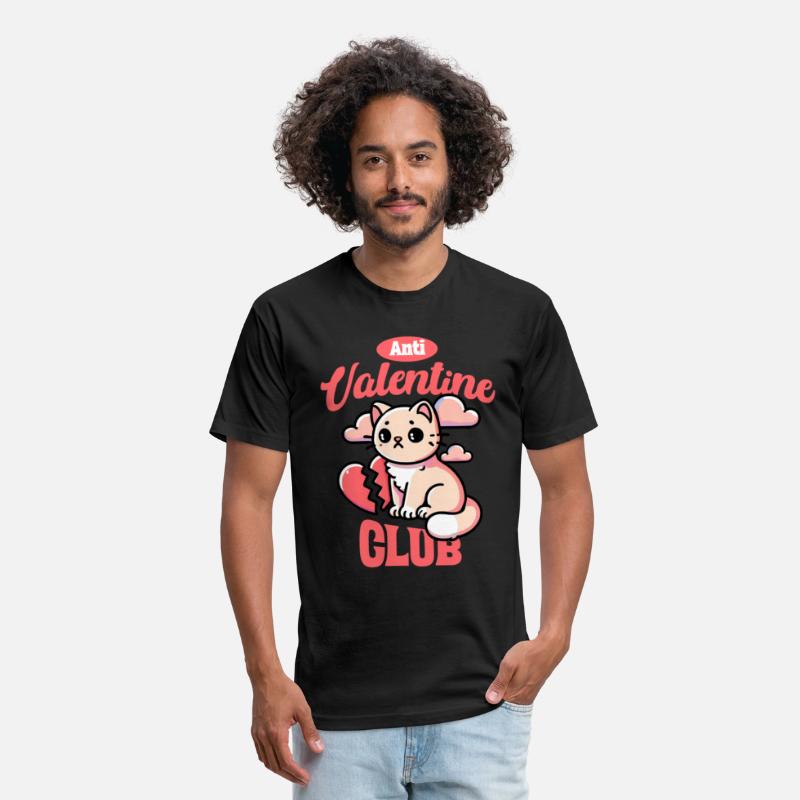 Anti-Valentine Club – Funny Cat Design