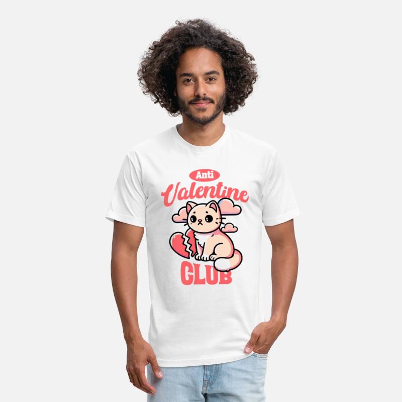 Anti-Valentine Club – Funny Cat Design