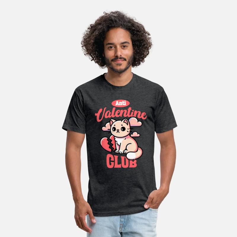 Anti-Valentine Club – Funny Cat Design