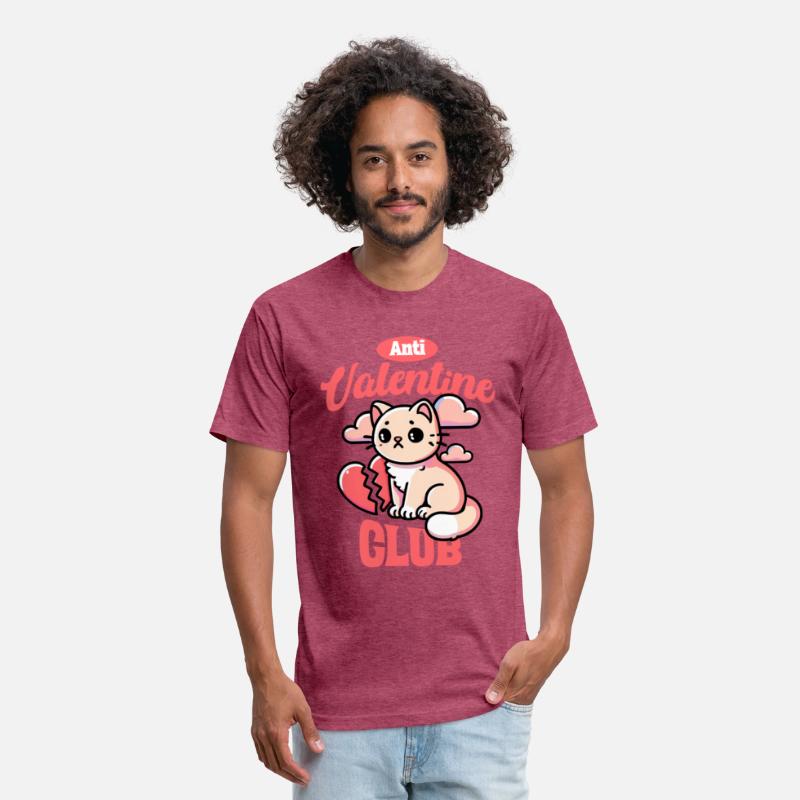 Anti-Valentine Club – Funny Cat Design