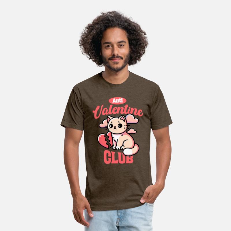 Anti-Valentine Club – Funny Cat Design