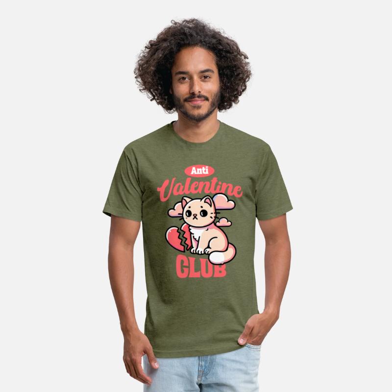 Anti-Valentine Club – Funny Cat Design