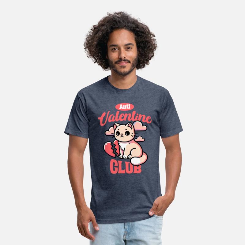 Anti-Valentine Club – Funny Cat Design