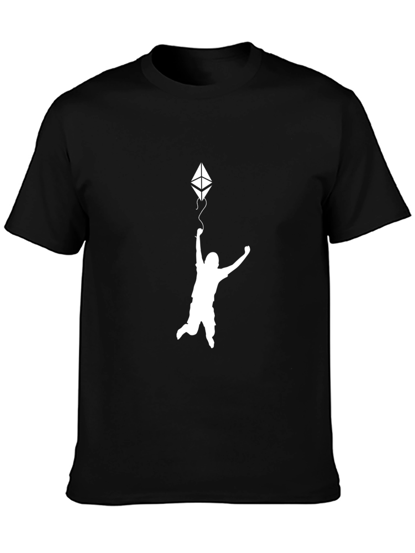 Ethereum Kite Black T-Shirt