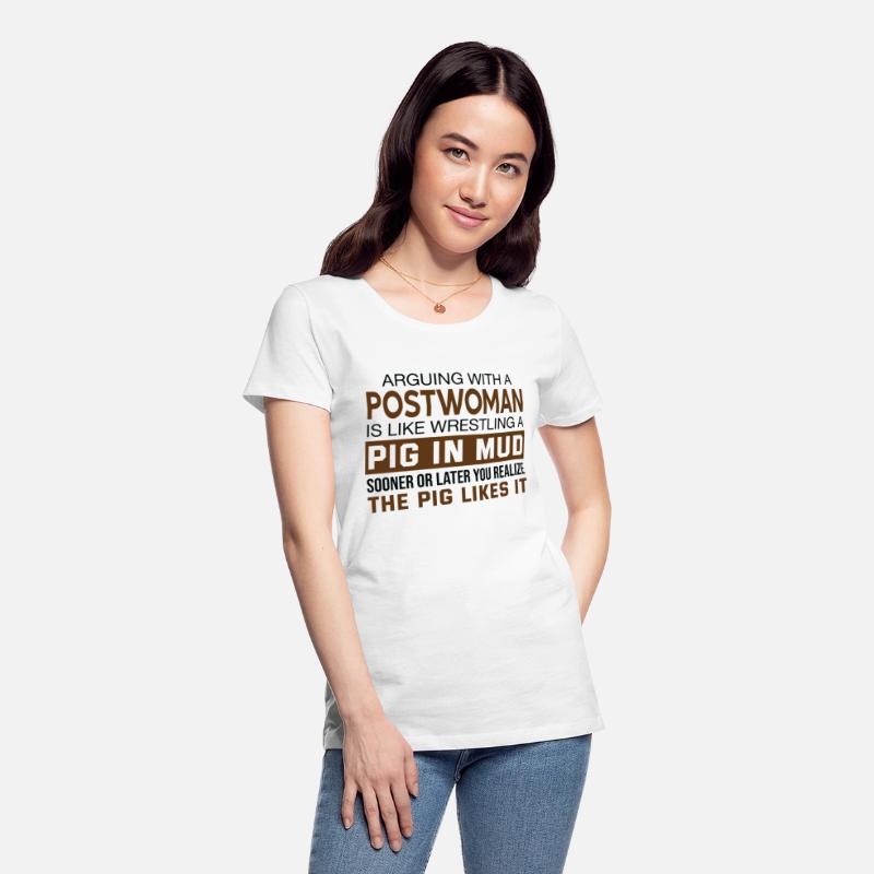 Arguing With A Postwoman