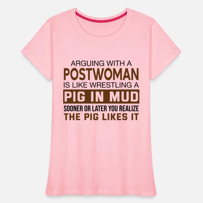 Arguing With A Postwoman