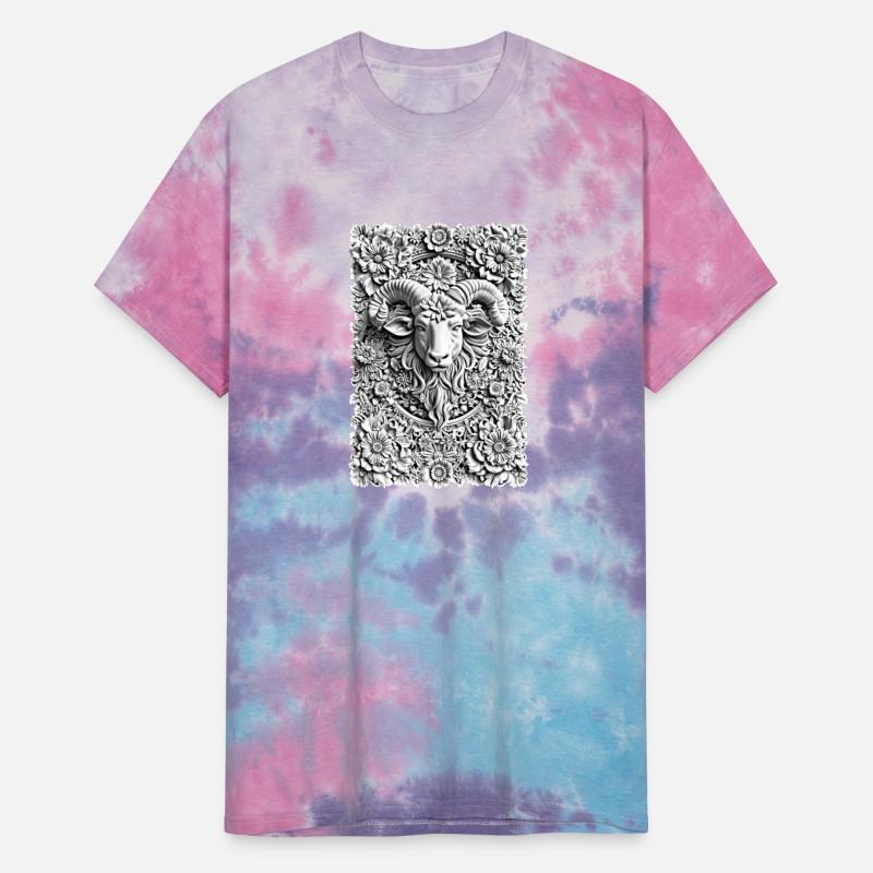 Aries Ram Sheep Sculpture Portrait