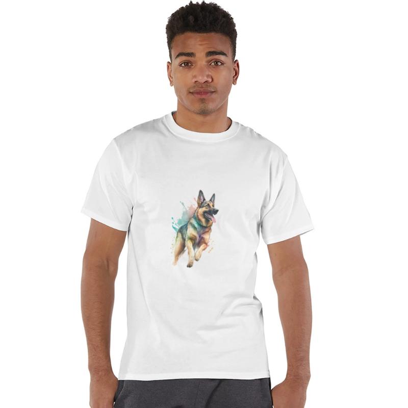 Art Paint German Shepherd Dog