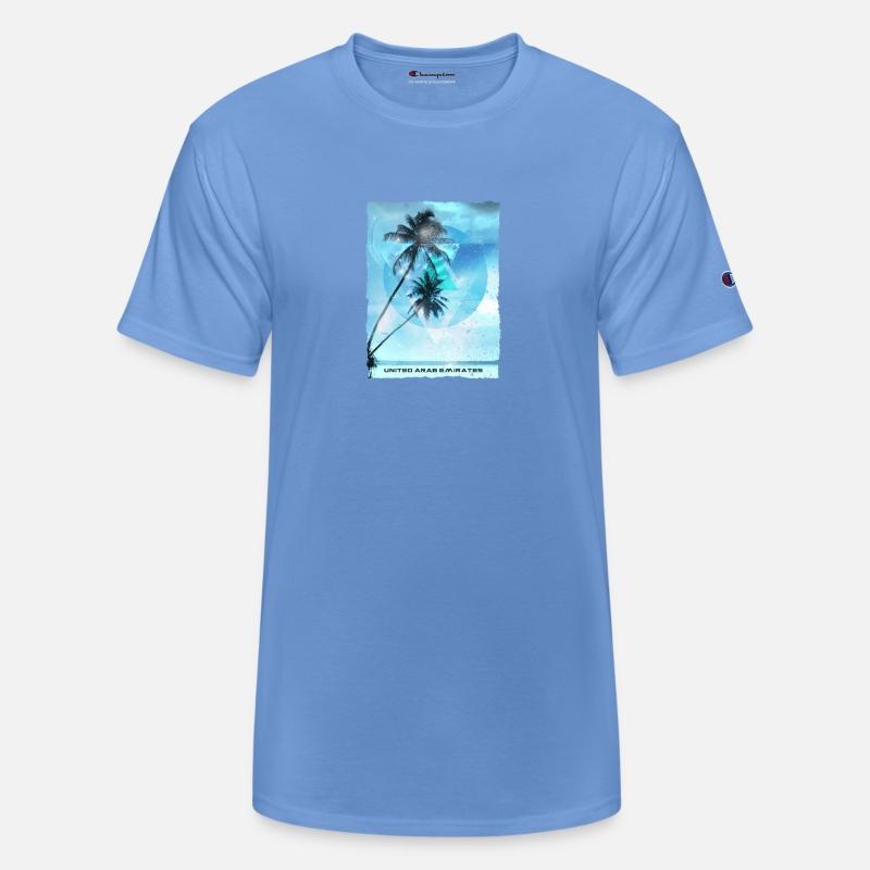 Artistic United Arab Emirates Palm Tree Vacation