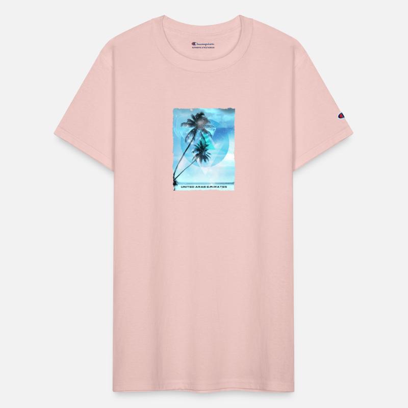 Artistic United Arab Emirates Palm Tree Vacation