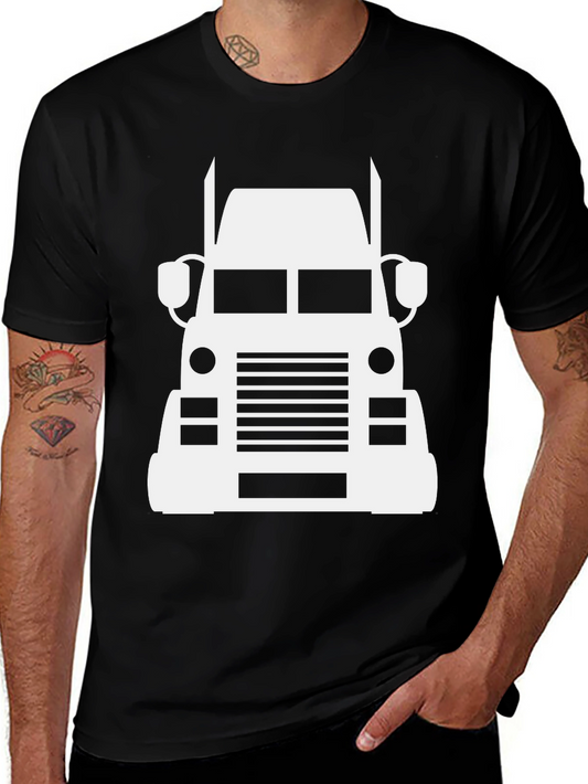 Trucker T-Shirt - Semi Truck Graphic Tee