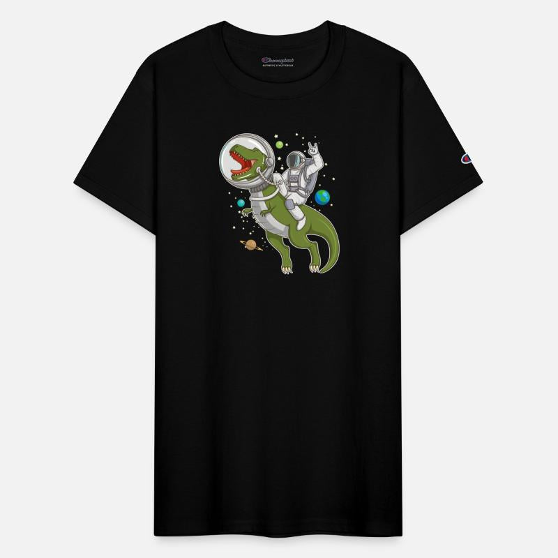 Astronaut Riding T Rex Dinosaur Astro T Rex Space