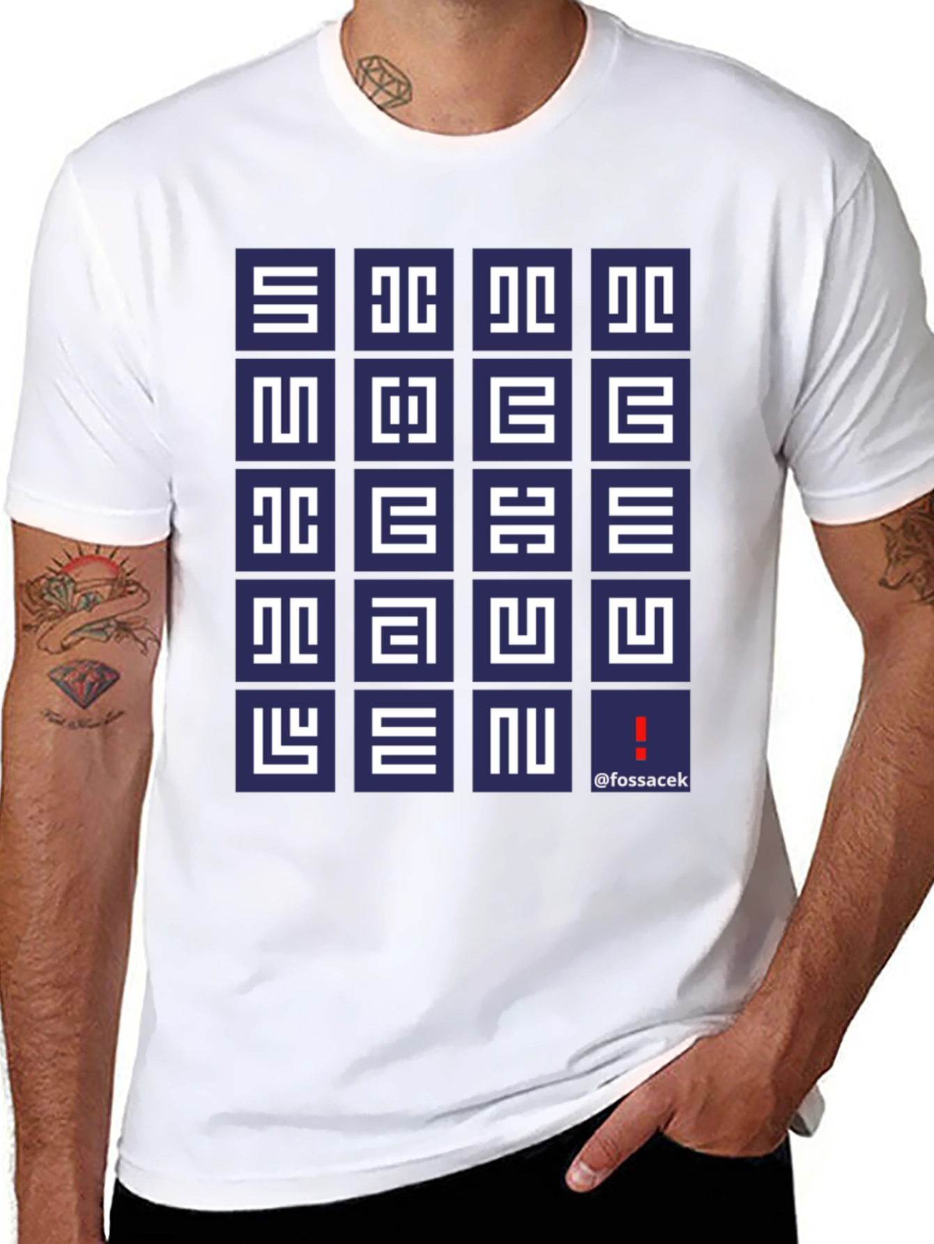 Geometric Pattern T-Shirt