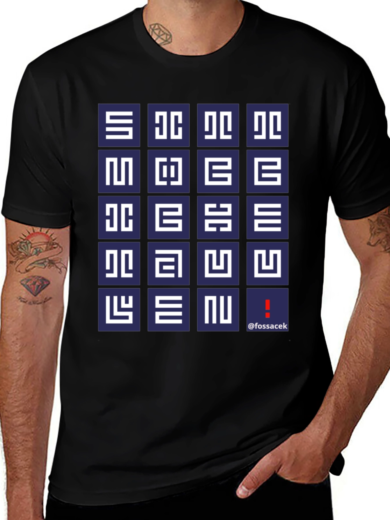 Geometric Pattern T-Shirt