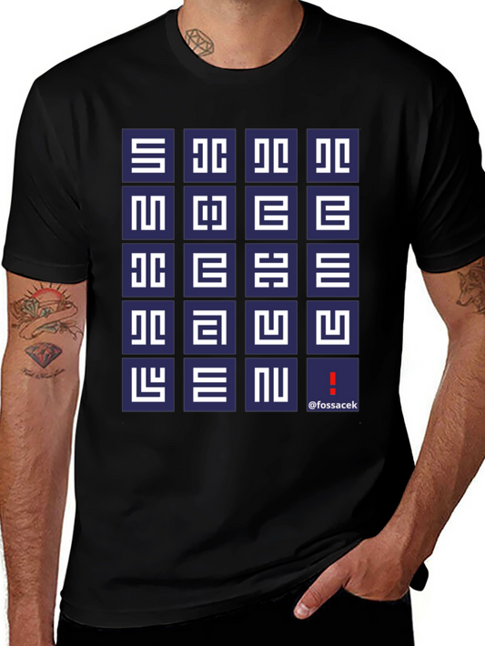 Geometric Pattern T-Shirt