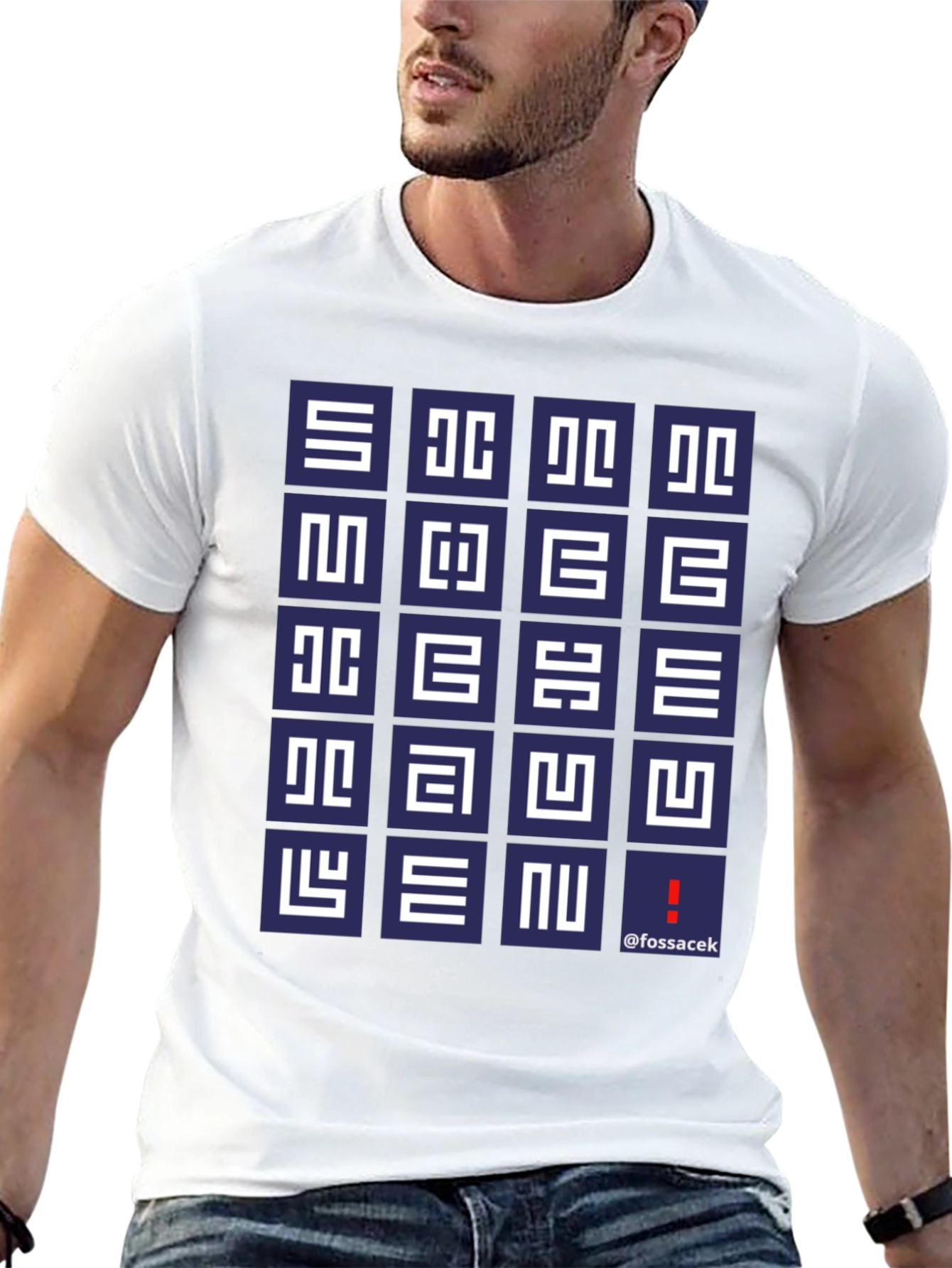 Geometric Pattern T-Shirt