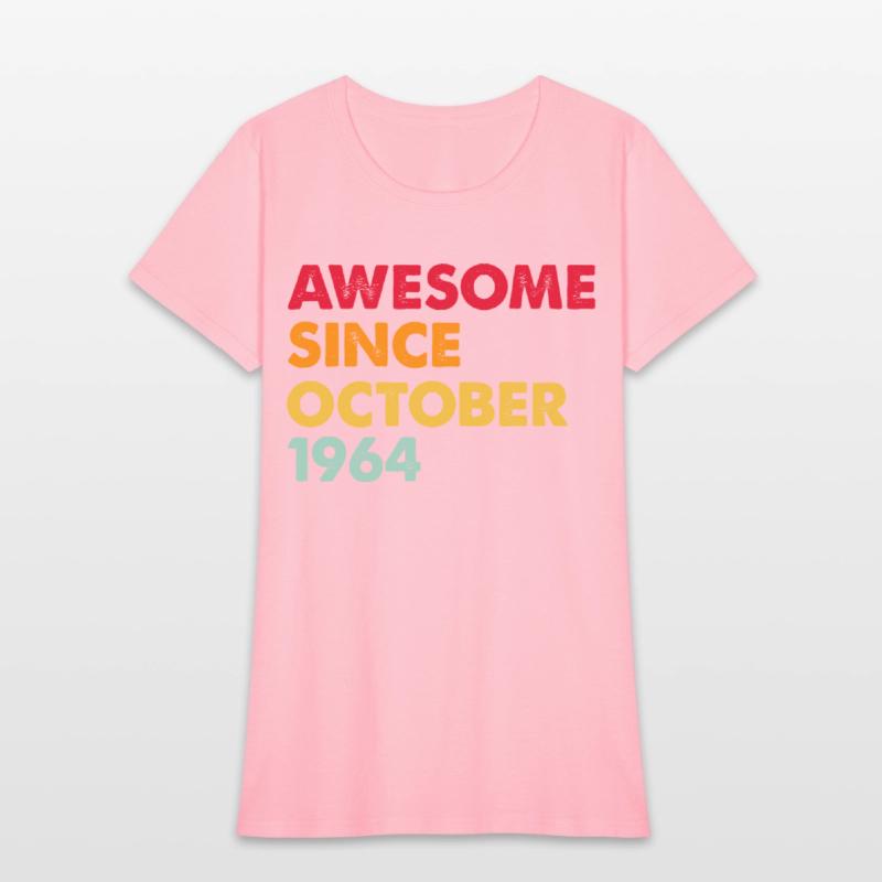 Awesome Since october 1964 58th Birthday Gifts