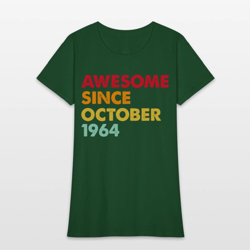 Awesome Since october 1964 58th Birthday Gifts