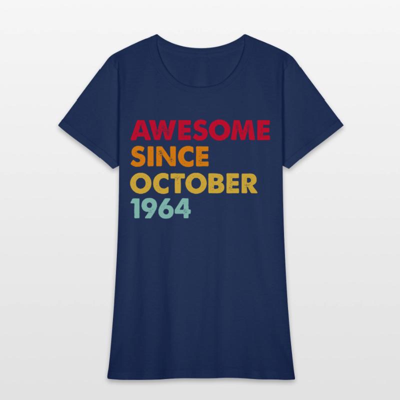 Awesome Since october 1964 58th Birthday Gifts