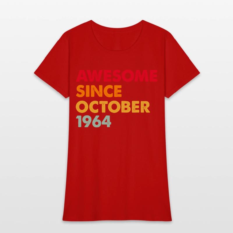 Awesome Since october 1964 58th Birthday Gifts
