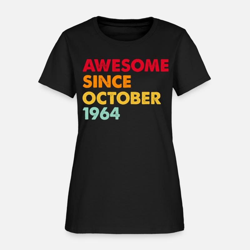 Awesome Since october 1964 58th Birthday Gifts
