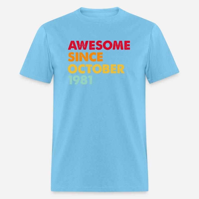 Awesome Since october 1981 41St Birthday Gifts