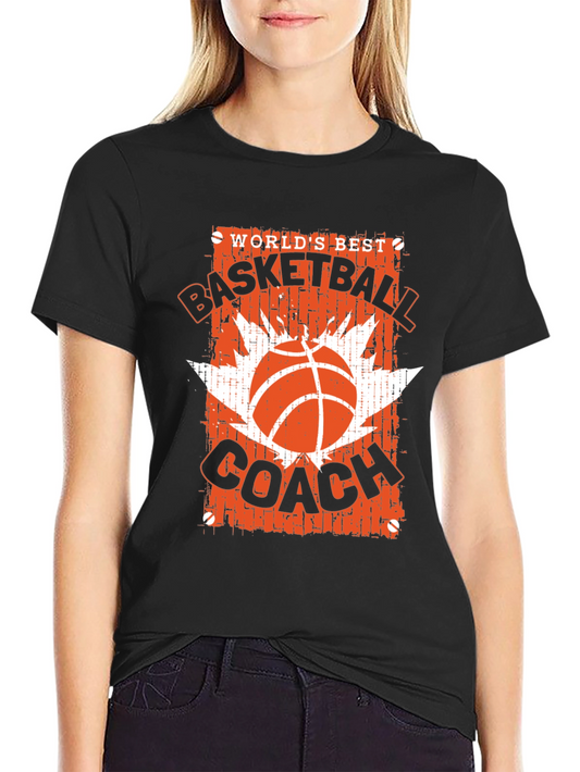 Worlds Best Basketball Coach Graphic T-Shirt