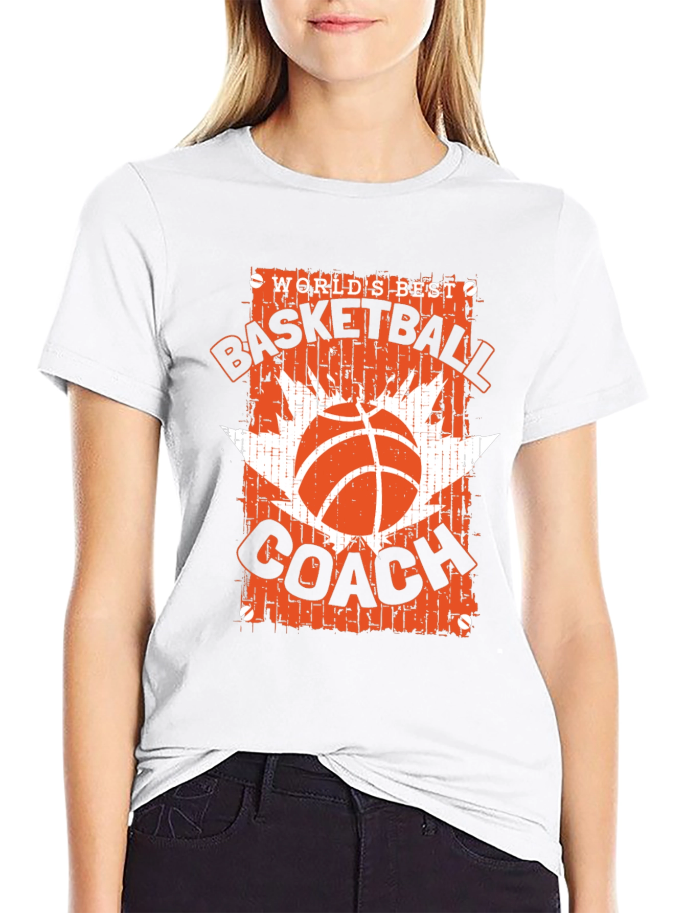 Worlds Best Basketball Coach Graphic T-Shirt