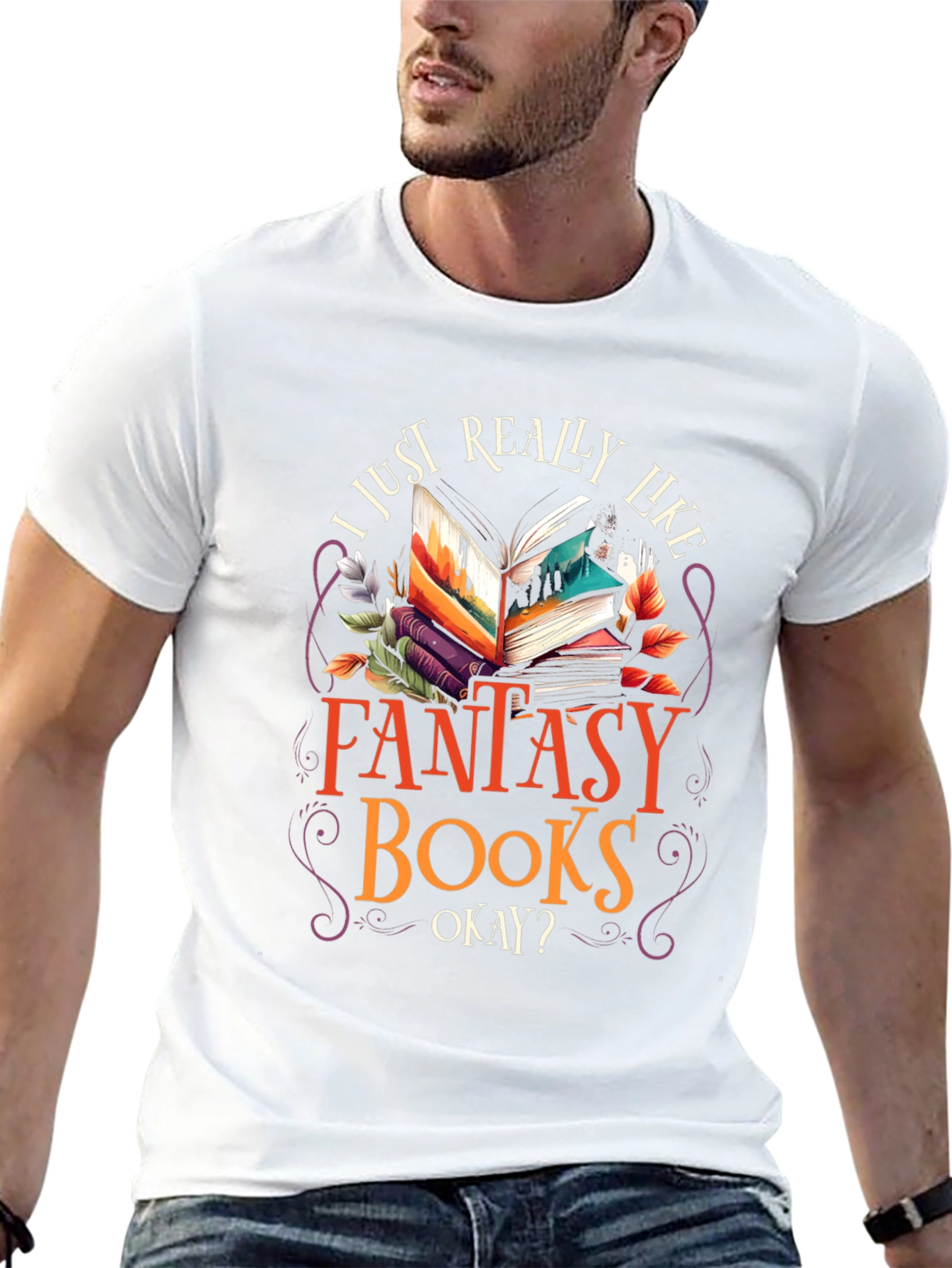 Fantasy Books Lover T-Shirt