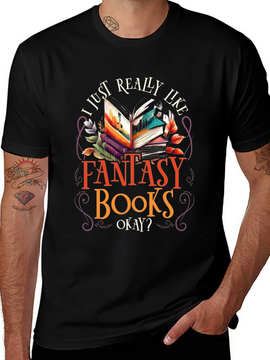 Fantasy Books Lover T-Shirt