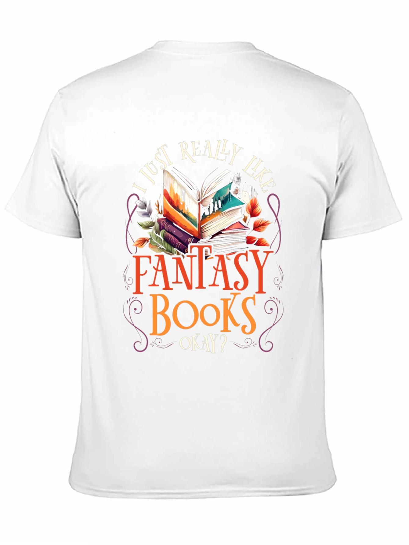 Fantasy Books Lover T-Shirt
