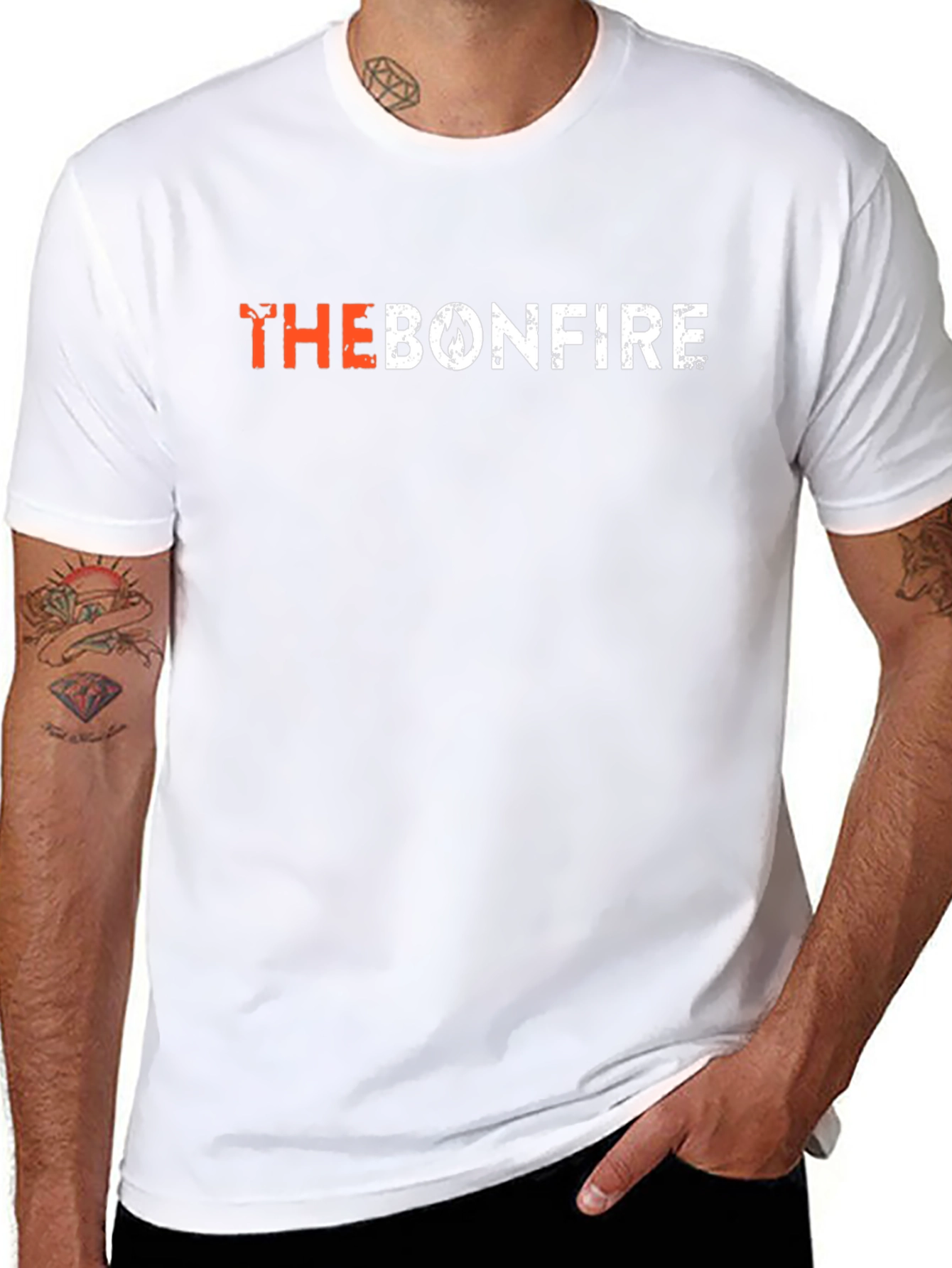 The Bonfire Graphic Tee - Black