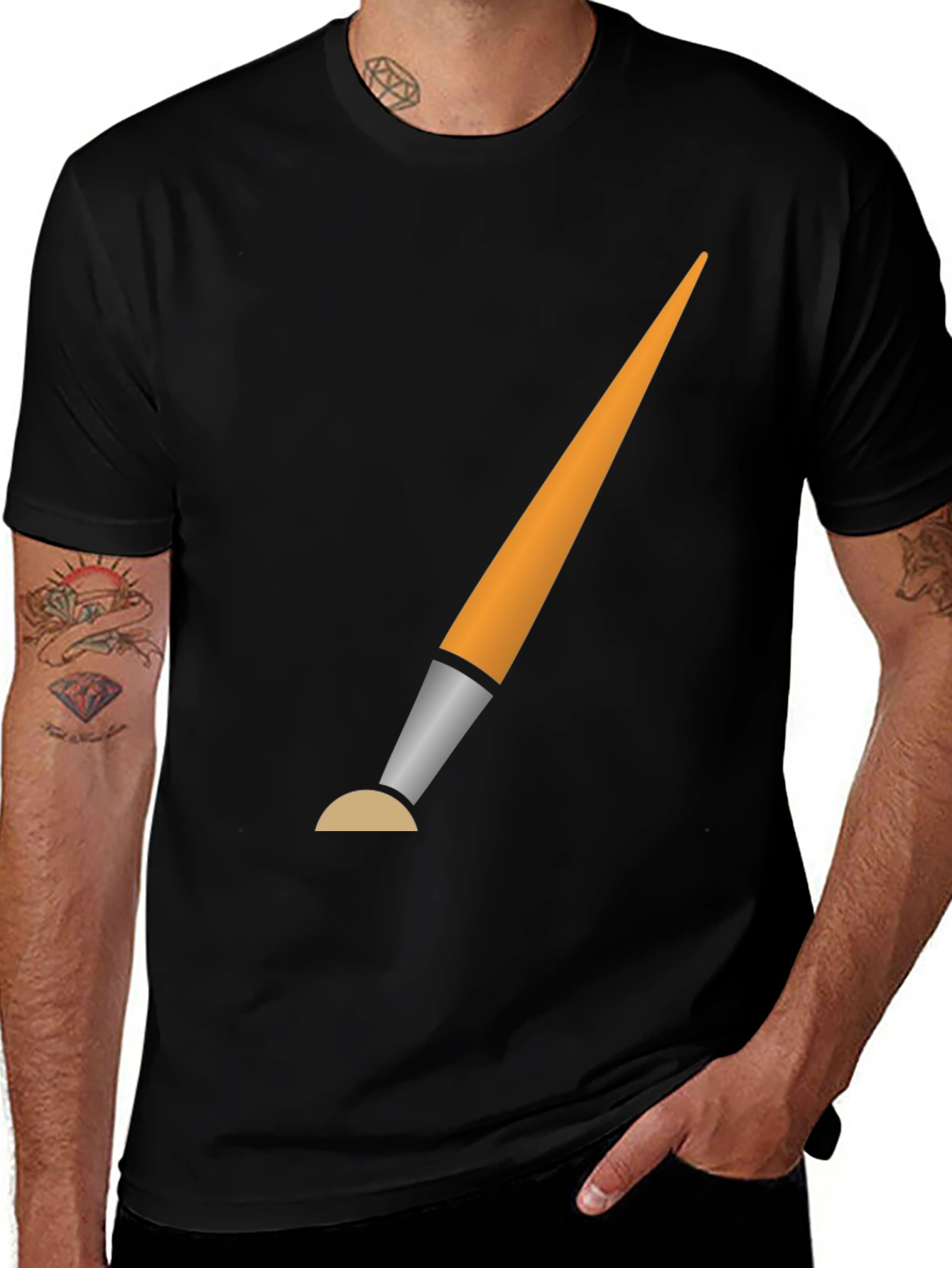 Artist Brush Graphic Tee