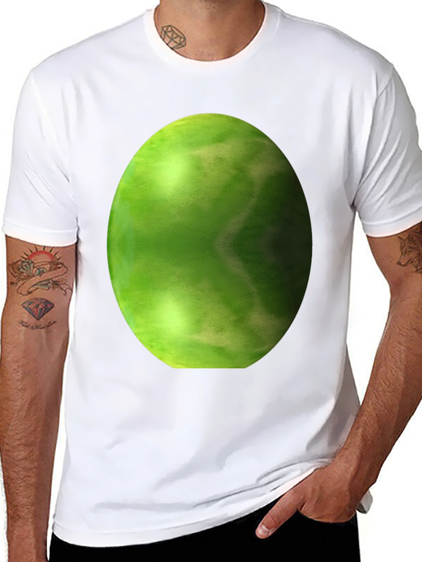 Green Planet Graphic T-Shirt - Casual Comfort